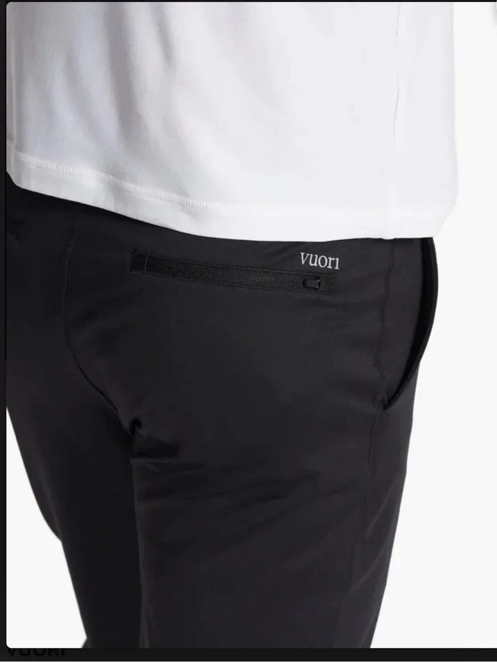 Vuori Sunday Performance Track Pant 2.0 Black Sz Medium